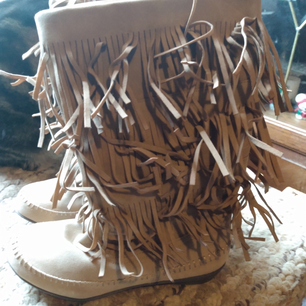 Fringe Boots